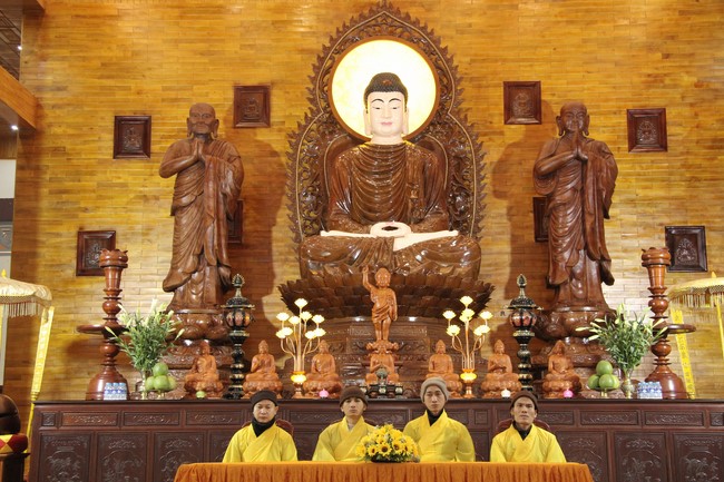 Chùa Giai Lam - Hà Tĩnh: Tu niệm Phật một ngày và Tổng kết Phật sự năm 2023.