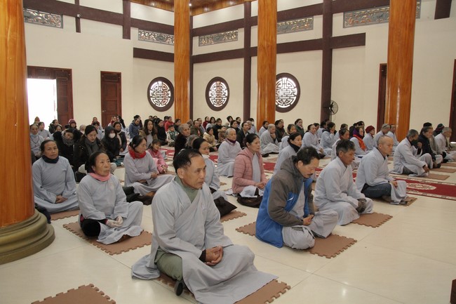 Chùa Giai Lam - Hà Tĩnh: Tu niệm Phật một ngày và Tổng kết Phật sự năm 2023.