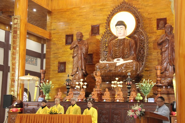 Chùa Giai Lam - Hà Tĩnh: Tu niệm Phật một ngày và Tổng kết Phật sự năm 2023.