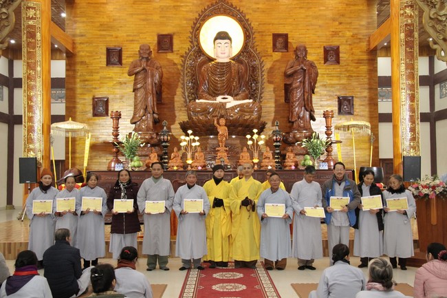 Chùa Giai Lam - Hà Tĩnh: Tu niệm Phật một ngày và Tổng kết Phật sự năm 2023.