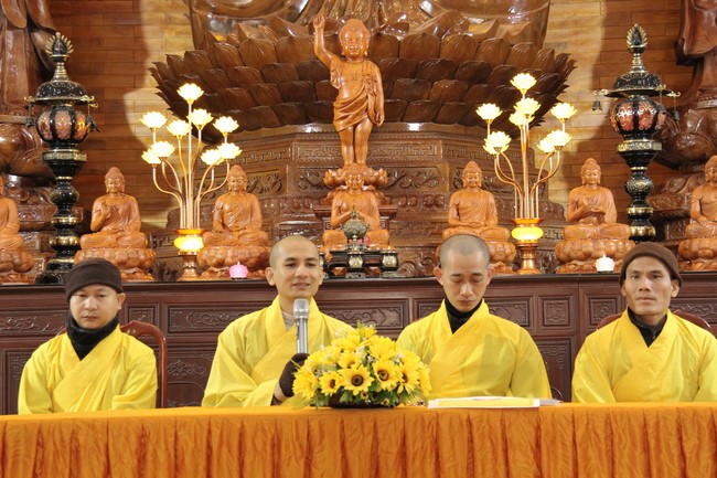 Chùa Giai Lam - Hà Tĩnh: Tu niệm Phật một ngày và Tổng kết Phật sự năm 2023.