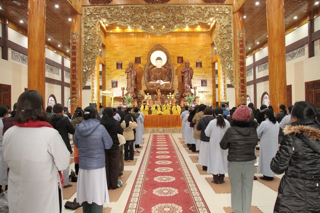 Chùa Giai Lam - Hà Tĩnh: Tu niệm Phật một ngày và Tổng kết Phật sự năm 2023.