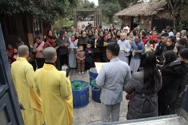 Chùa Giai Lam - Hà Tĩnh: Tu niệm Phật một ngày và Tổng kết Phật sự năm 2023.