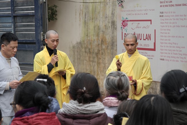 Chùa Giai Lam - Hà Tĩnh: Tu niệm Phật một ngày và Tổng kết Phật sự năm 2023.