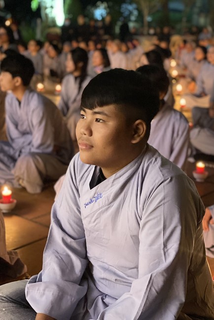 One- Day Practice and Candle Lighting Ritual to commemorate Amitabha’s Buddha at Tay Khanh Temple in Thai Binh