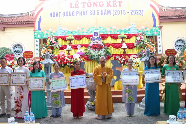 Chùa Tiêu Dao - Quảng Ninh: Tổng kết hoạt động Phật sự 5 năm  (2018 – 2023)