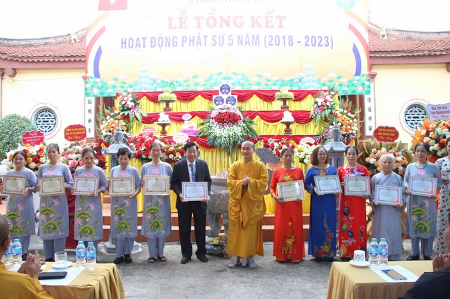 Chùa Tiêu Dao - Quảng Ninh: Tổng kết hoạt động Phật sự 5 năm  (2018 – 2023)