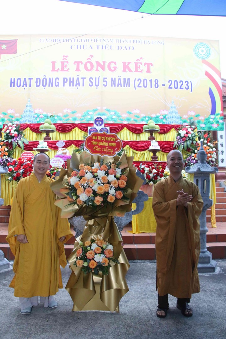 Chùa Tiêu Dao - Quảng Ninh: Tổng kết hoạt động Phật sự 5 năm  (2018 – 2023)