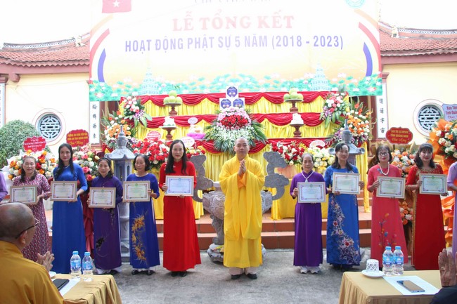 Chùa Tiêu Dao - Quảng Ninh: Tổng kết hoạt động Phật sự 5 năm  (2018 – 2023)