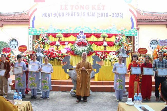 Chùa Tiêu Dao - Quảng Ninh: Tổng kết hoạt động Phật sự 5 năm  (2018 – 2023)