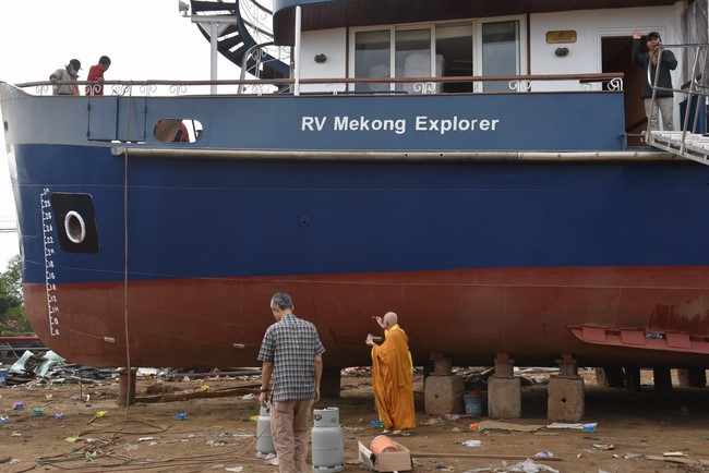 RV Mekong Explorer ship’s launching ceremony in Đồng Nai by Charity Board