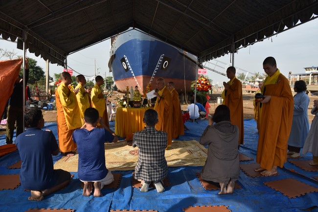 RV Mekong Explorer ship’s launching ceremony in Đồng Nai by Charity Board