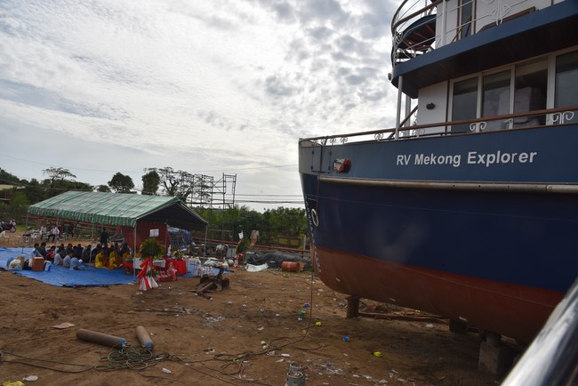 RV Mekong Explorer ship’s launching ceremony in Đồng Nai by Charity Board