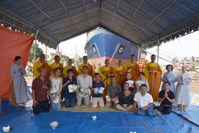 RV Mekong Explorer ship’s launching ceremony in Đồng Nai by Charity Board