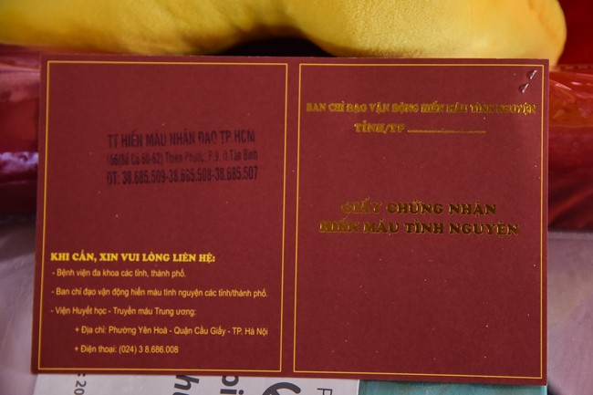 Humanitarian Blood Donation