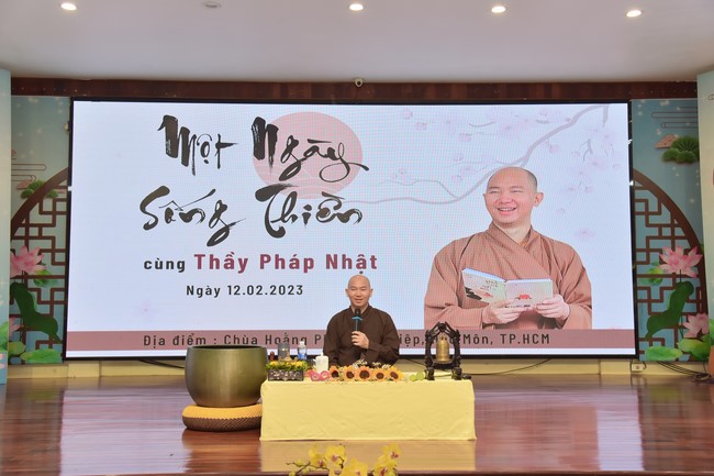 Khóa tu “Một ngày sống thiền” cùng thầy Pháp Nhật