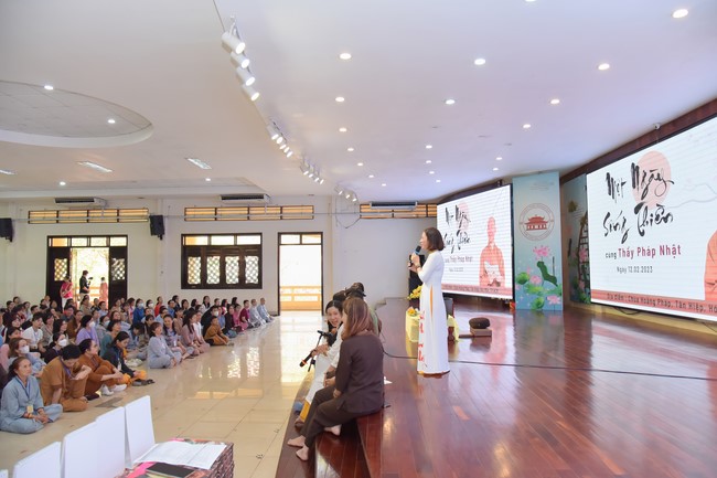 Khóa tu “Một ngày sống thiền” cùng thầy Pháp Nhật