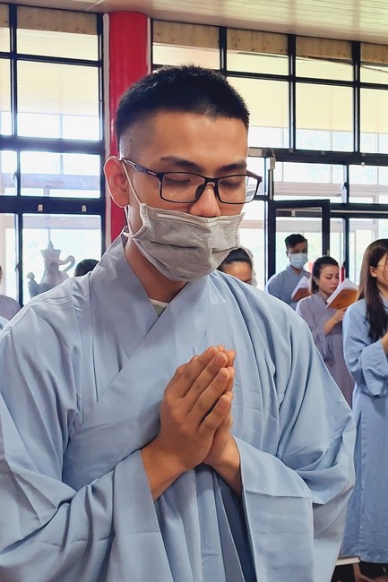 The Great Ceremony of Peaceful Prayers for the Lunar New Year of the Rabbit at Lingyin Temple, Taiwan.
