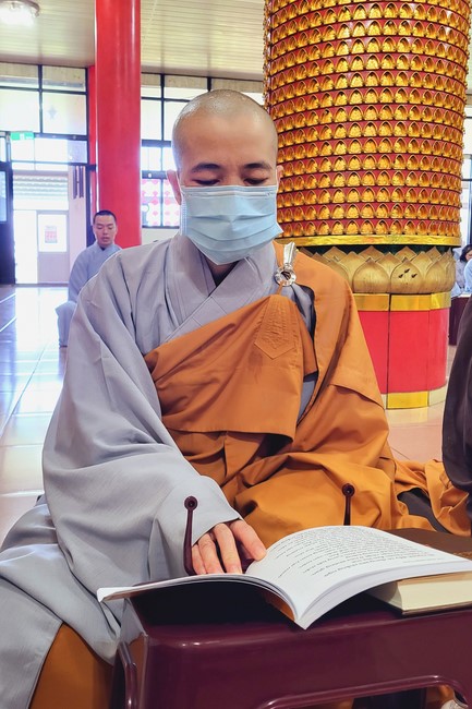 The Great Ceremony of Peaceful Prayers for the Lunar New Year of the Rabbit at Lingyin Temple, Taiwan.