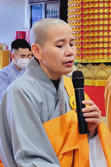 The Great Ceremony of Peaceful Prayers for the Lunar New Year of the Rabbit at Lingyin Temple, Taiwan.