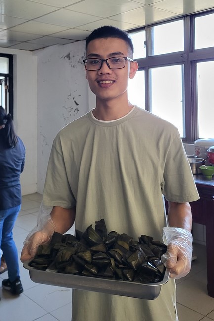 The Great Ceremony of Peaceful Prayers for the Lunar New Year of the Rabbit at Lingyin Temple, Taiwan.