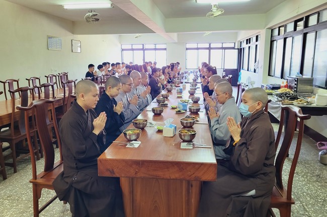 The Great Ceremony of Peaceful Prayers for the Lunar New Year of the Rabbit at Lingyin Temple, Taiwan.