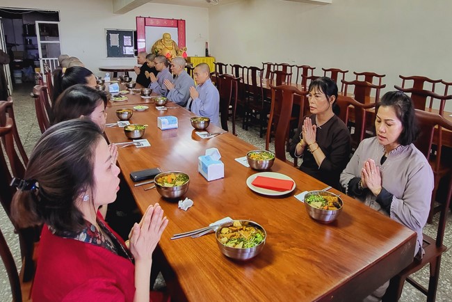 The Great Ceremony of Peaceful Prayers for the Lunar New Year of the Rabbit at Lingyin Temple, Taiwan.