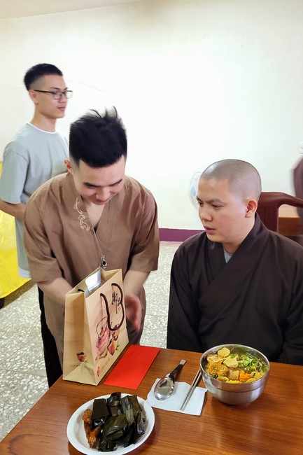 The Great Ceremony of Peaceful Prayers for the Lunar New Year of the Rabbit at Lingyin Temple, Taiwan.