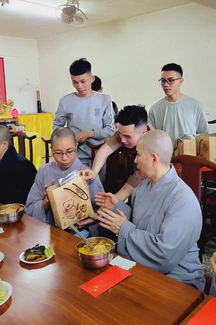 The Great Ceremony of Peaceful Prayers for the Lunar New Year of the Rabbit at Lingyin Temple, Taiwan.