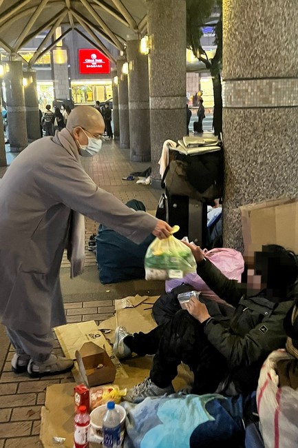 The Great Ceremony of Peaceful Prayers for the Lunar New Year of the Rabbit at Lingyin Temple, Taiwan.