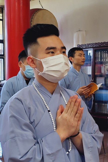 The Great Ceremony of Peaceful Prayers for the Lunar New Year of the Rabbit at Lingyin Temple, Taiwan.