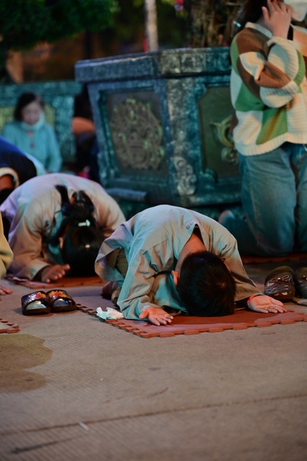 Repentance ceremony on Jan. 29th, Year of the Cat