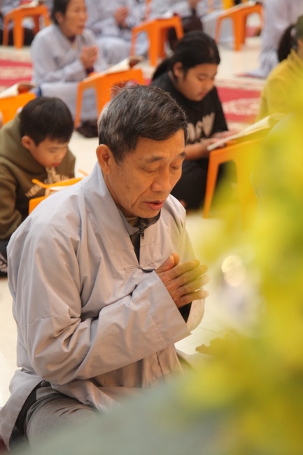 Repentance ceremony on Jan. 29th, Year of the Cat at Giai Lam Temple – Ha Tinh