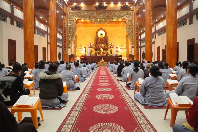 Repentance ceremony on Jan. 29th, Year of the Cat at Giai Lam Temple – Ha Tinh