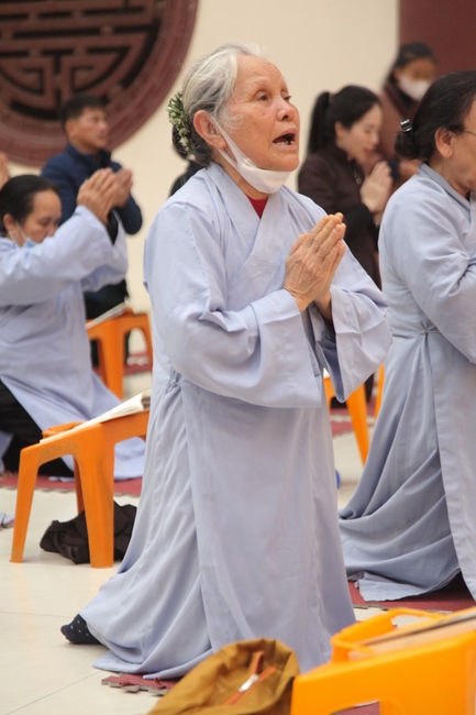 Repentance ceremony on Jan. 29th, Year of the Cat at Giai Lam Temple – Ha Tinh