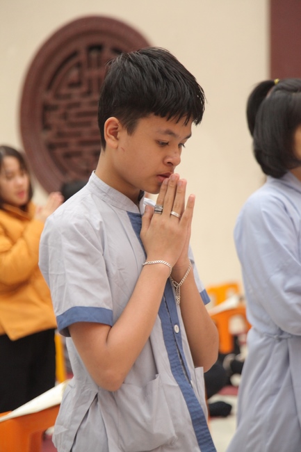Repentance ceremony on Jan. 29th, Year of the Cat at Giai Lam Temple – Ha Tinh