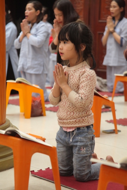 Repentance ceremony on Jan. 29th, Year of the Cat at Giai Lam Temple – Ha Tinh