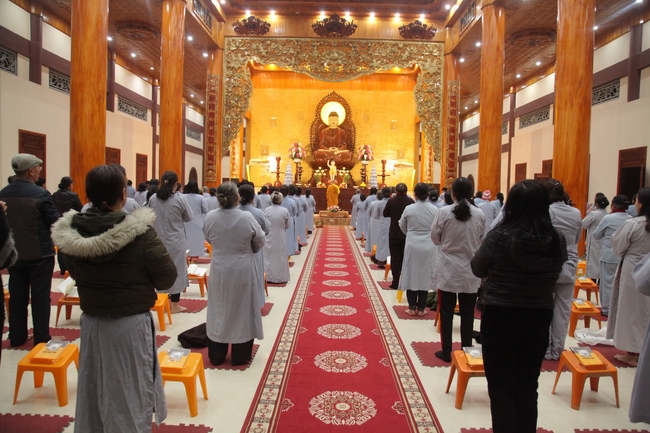 Repentance ceremony on Jan. 29th, Year of the Cat at Giai Lam Temple – Ha Tinh