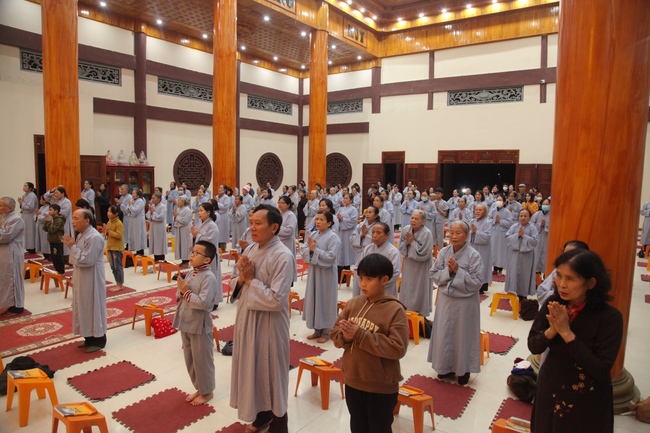 Repentance ceremony on Jan. 29th, Year of the Cat at Giai Lam Temple – Ha Tinh