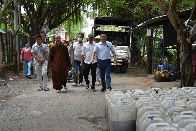 The Rite of Releasing creatures and Praying for Peace at Toan Phat Irradiation Company Limited, Long An