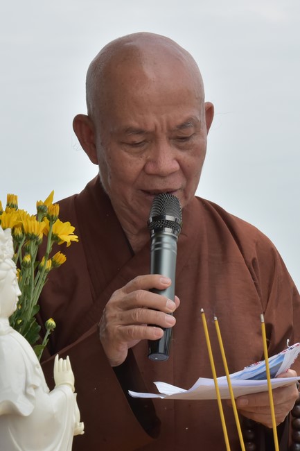 The Rite of Releasing creatures and Praying for Peace at Toan Phat Irradiation Company Limited, Long An