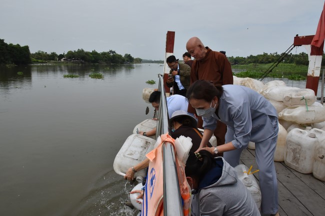 The Rite of Releasing creatures and Praying for Peace at Toan Phat Irradiation Company Limited, Long An
