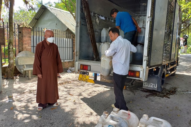 The Rite of Releasing creatures and Praying for Peace at Toan Phat Irradiation Company Limited, Long An