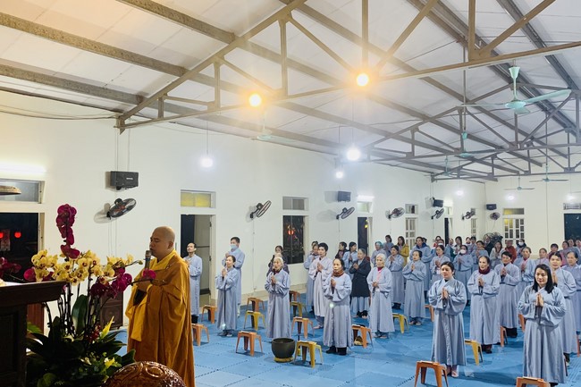 The  Leaving-home commemoration of Bodhisattva Siddhartha at Dong Cao pagoda