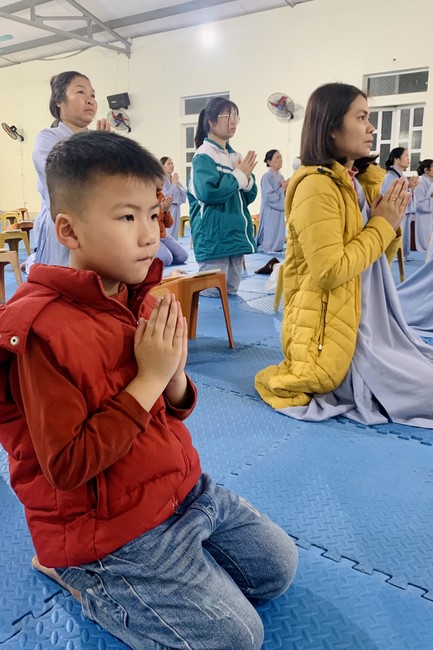 The  Leaving-home commemoration of Bodhisattva Siddhartha at Dong Cao pagoda