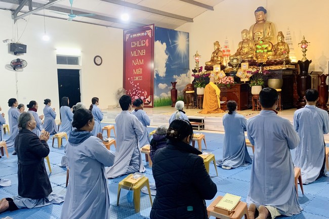 The  Leaving-home commemoration of Bodhisattva Siddhartha at Dong Cao pagoda