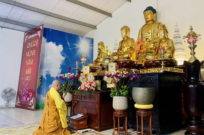 The  Leaving-home commemoration of Bodhisattva Siddhartha at Dong Cao pagoda