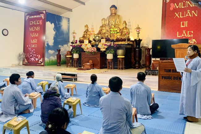 The  Leaving-home commemoration of Bodhisattva Siddhartha at Dong Cao pagoda