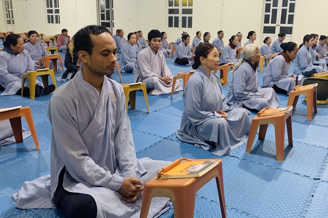 The  Leaving-home commemoration of Bodhisattva Siddhartha at Dong Cao pagoda