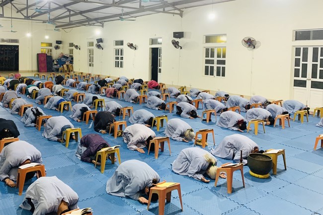 The  Leaving-home commemoration of Bodhisattva Siddhartha at Dong Cao pagoda